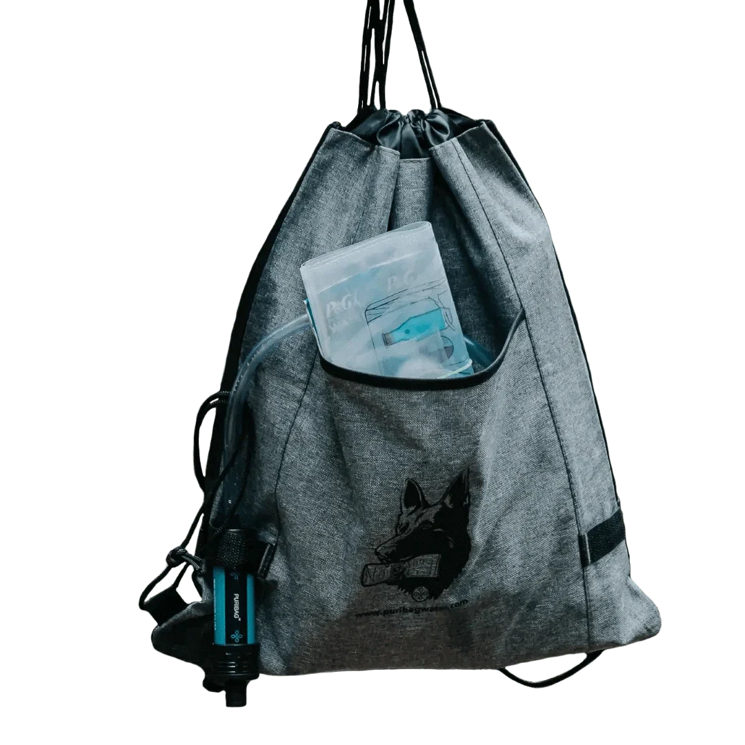 Puribag Pro Kit - Portable 4-in-1 Water Filtration System