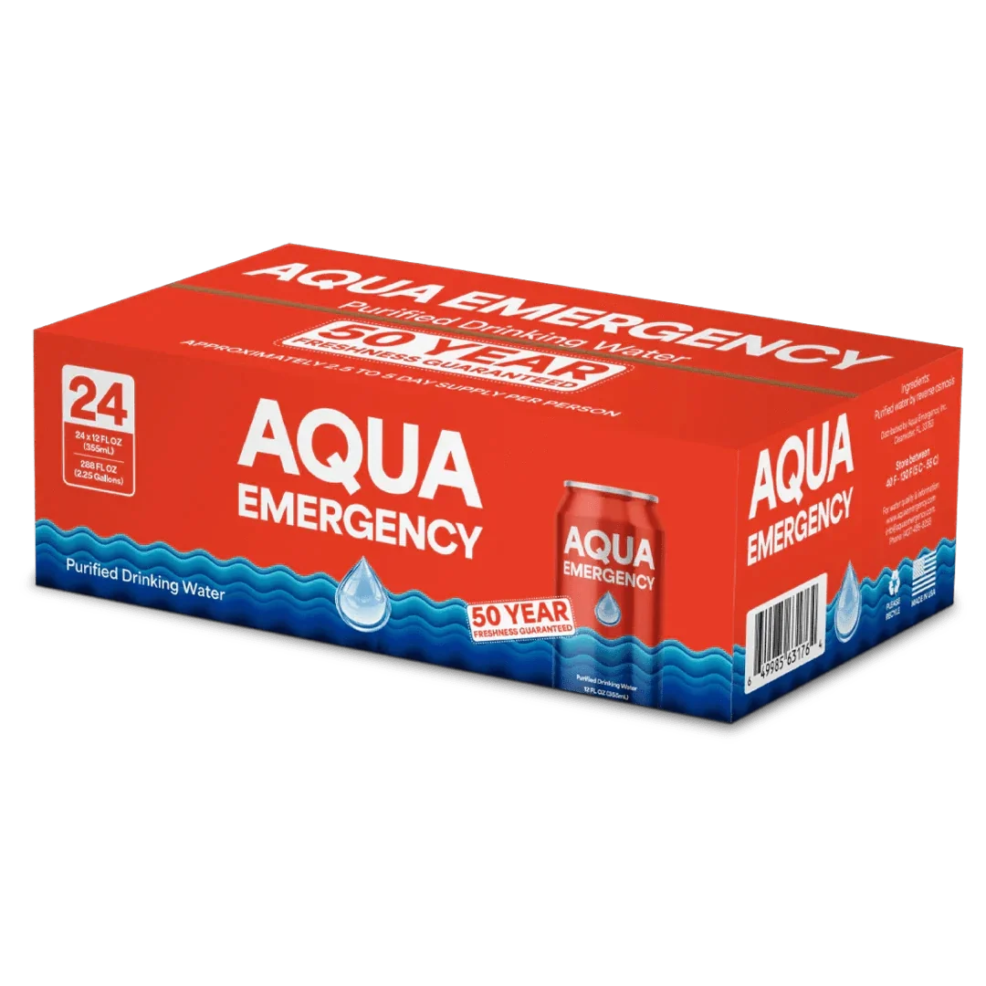 12 oz Emergency Water (24 Pack)