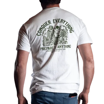 Conquer Everything T-Shirt - White