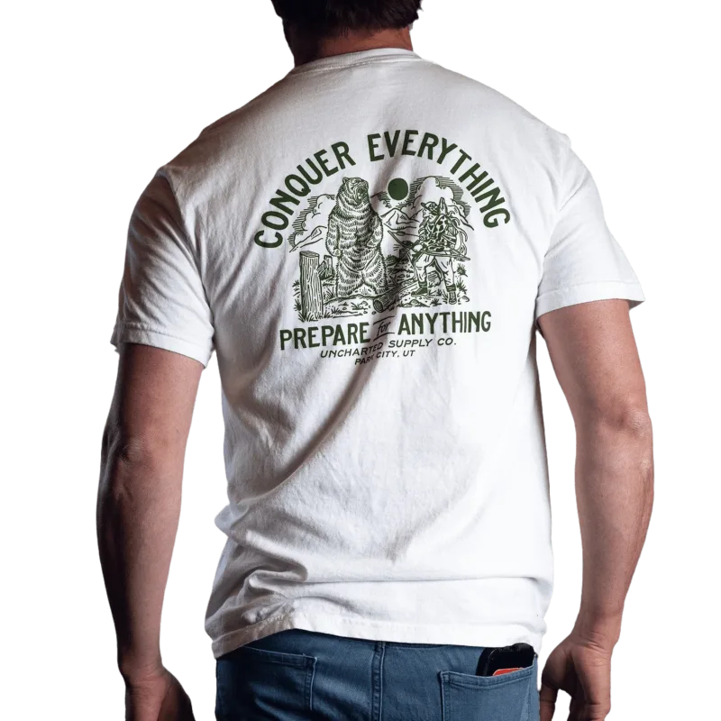 Conquer Everything T-Shirt - White