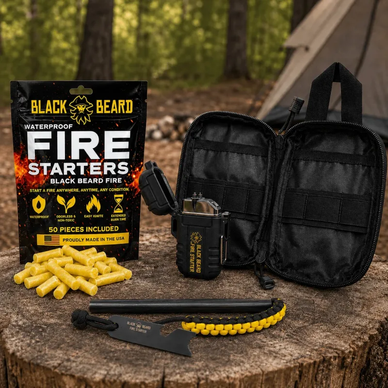 Black Beard Fire Plug Kit | Feuerstarter-Set