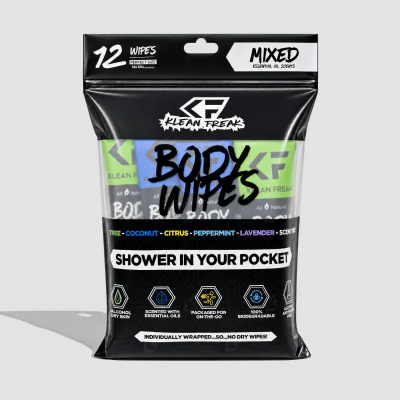Body Wipes - 12 Pack