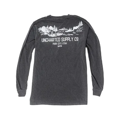 Landscape Long Sleeve Shirt | Unisex | Pepper