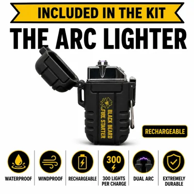 Black Beard Fire Plug Kit | Feuerstarter-Set