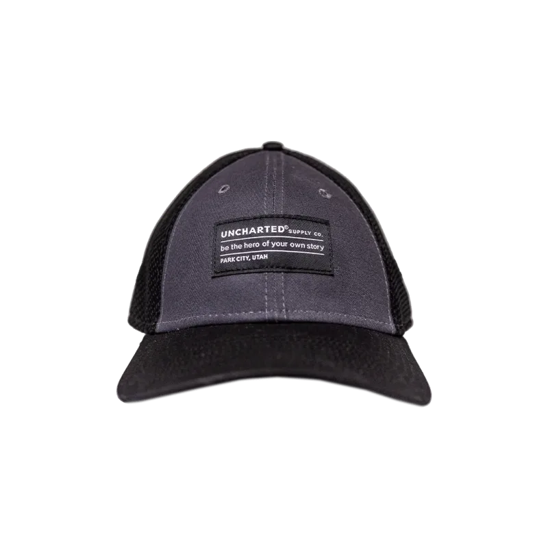 Mesh Trucker Hat | Slogan Patch