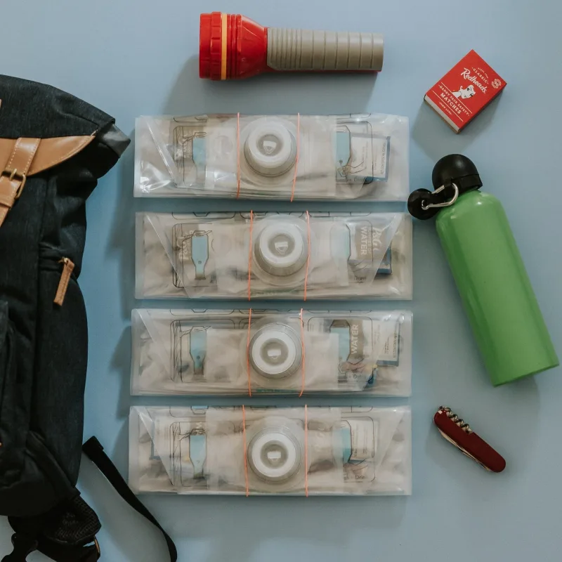 Puribag Monster Bug Out 4-Pack Water Purification System